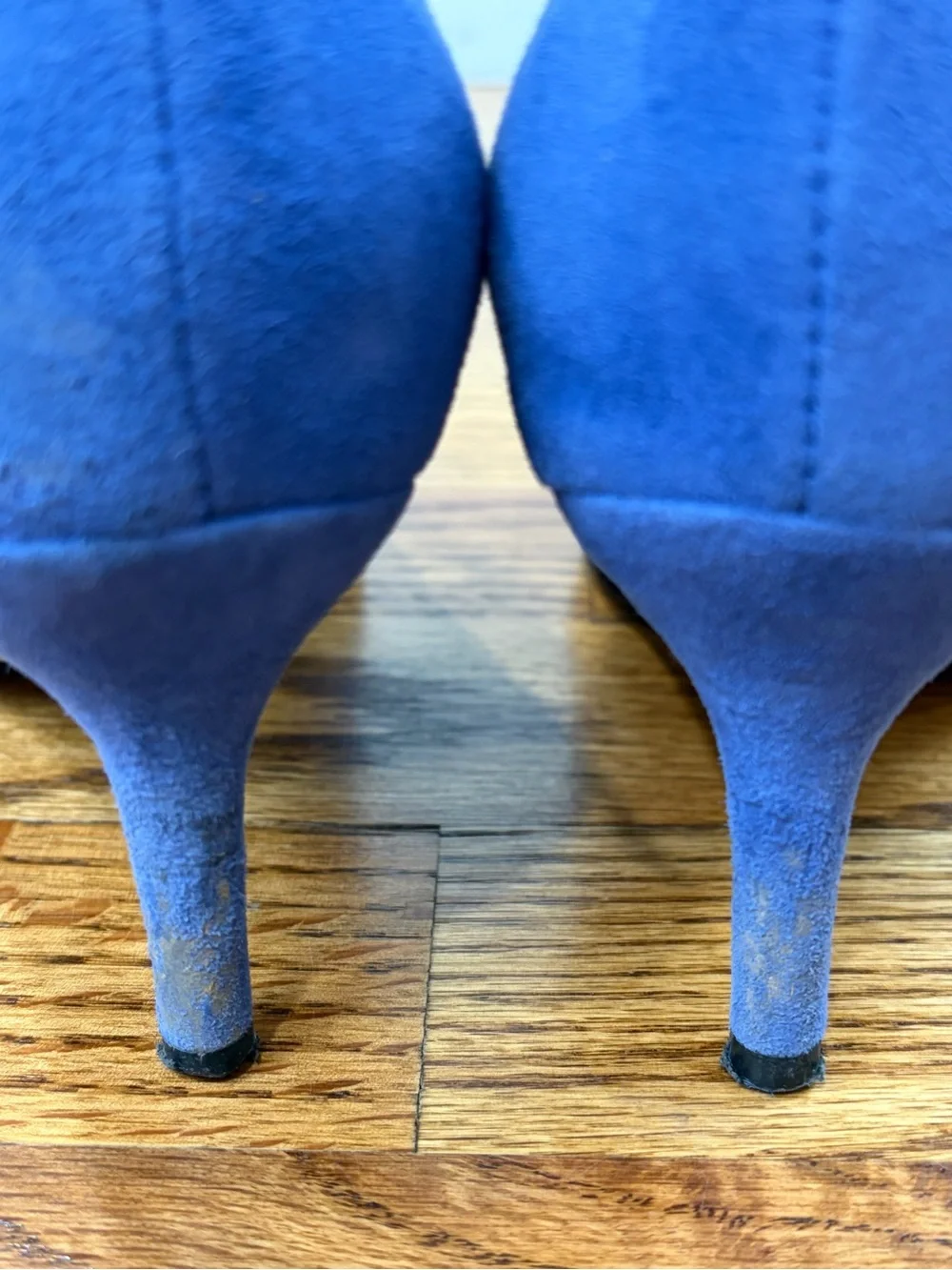 VANELI Blue Suede Pumps (6W)